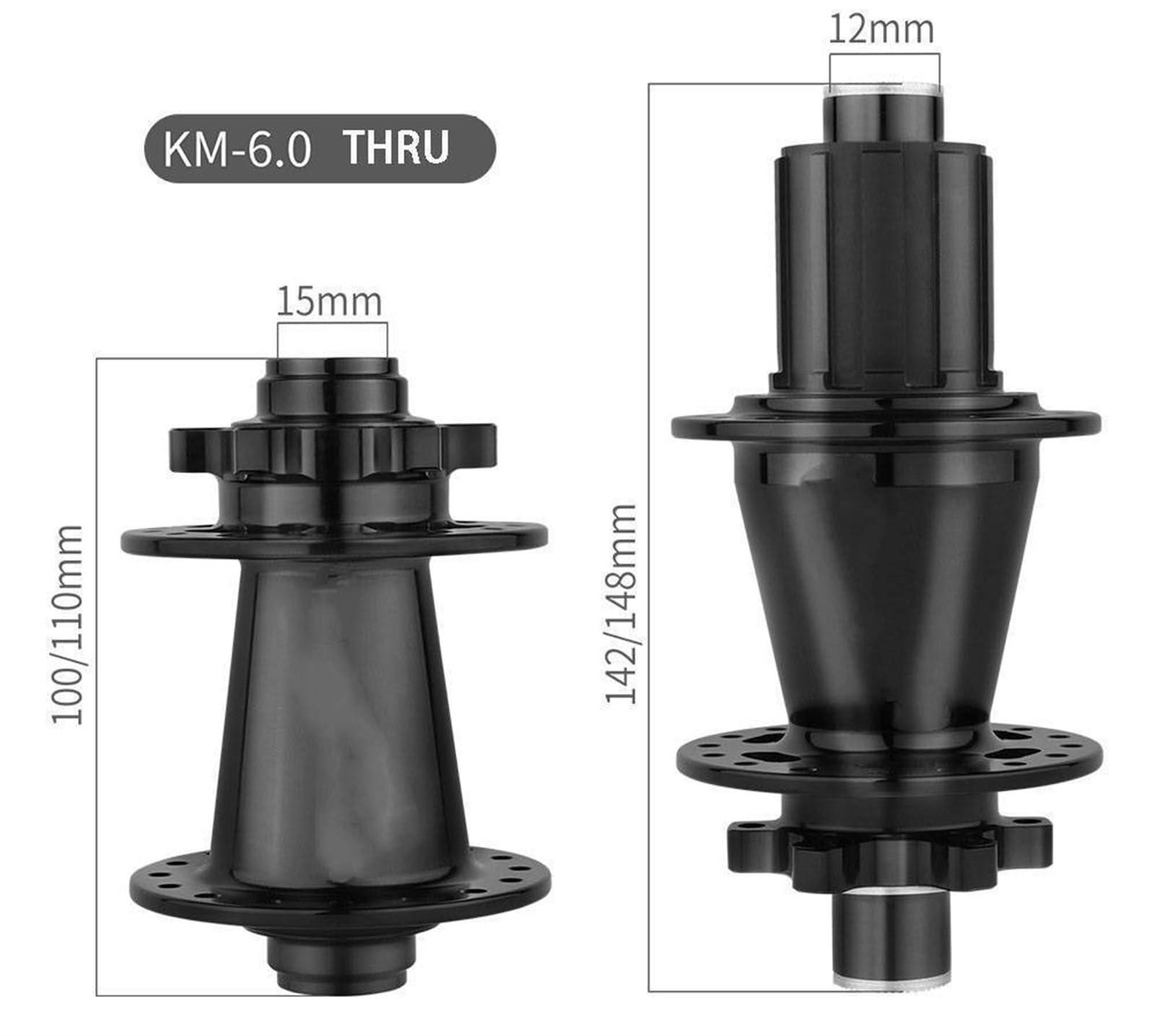 Boost 32 Fori Mozzo Perno Passante Sgancio Rapido 5 NBK Cuscinetto Sigillato 8 9 10 11 velocità 100 142mm 100 135mm MTB Bicicletta Cube