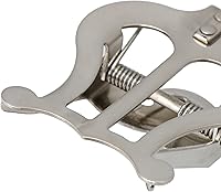 Vista 5 de Clip de hoja con abrazadera de marcha de eufonio plateado accesorio de lira 0.157x0.157 in titular parte musical