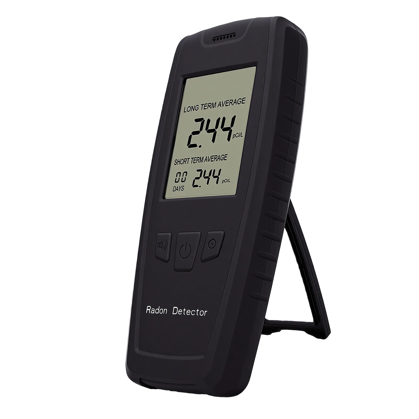 Generic Rilevatore di Radon Portatile Affidabile e Preciso con Display LCD Digitale per Casa, Ufficio, Scuola, da 0 a 270pCi/L