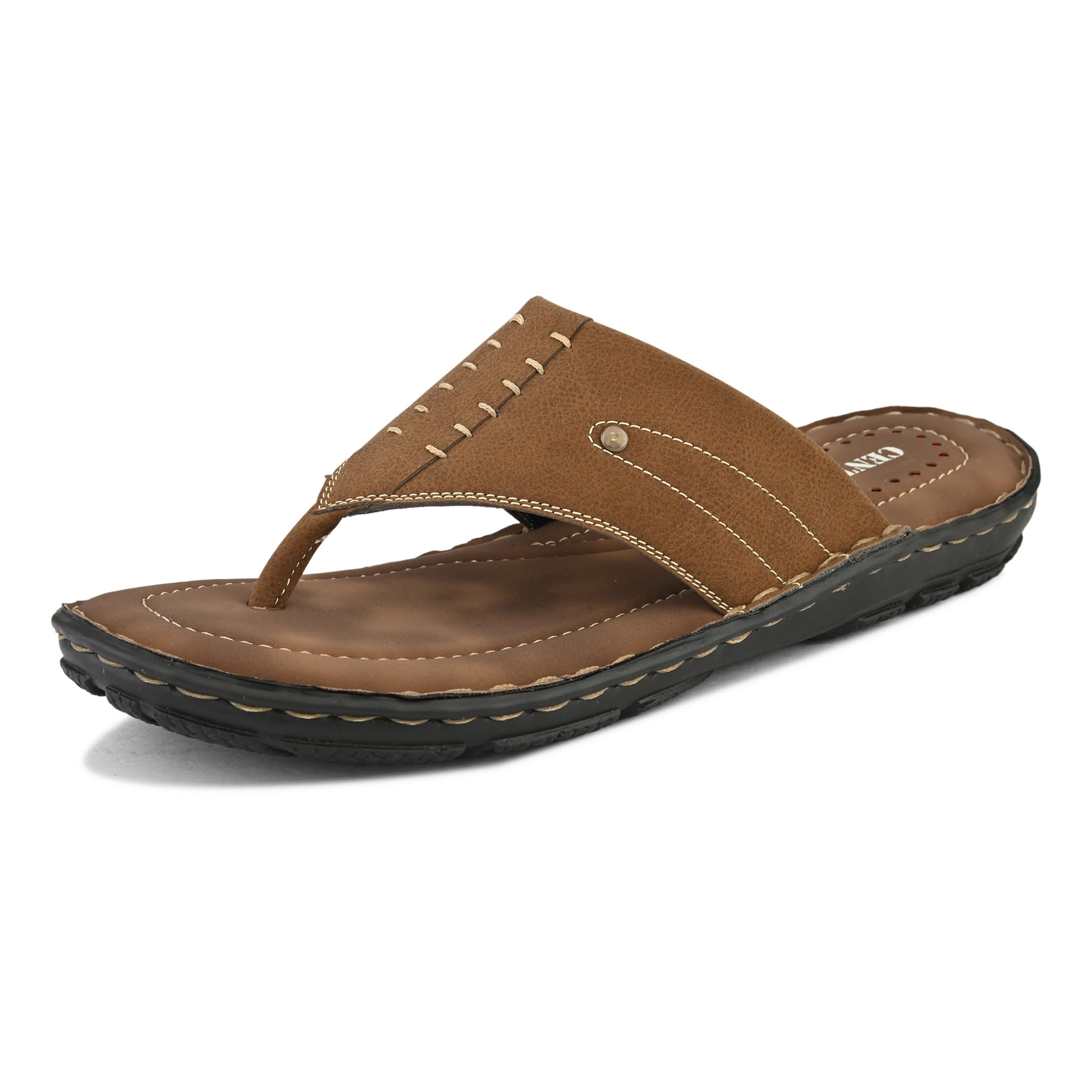 centrino Sandal for Men | Grip Insole for Stability | slippers for men | Modern Look with Straps | Soft & Comfortable Men's Sandal | Bounce Back Anti-Skid Water Resistant Comfortable Footwear (9261)-picture-32