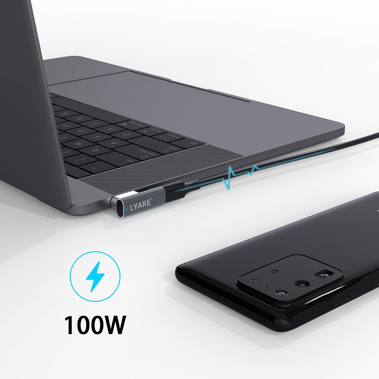 Crazy Clearance Magnetic USB C Adapter, LYARE 20Pins Type C Connector, Support PD 100W Charge, USB C 3.1 10Gbps Data Transfer, 4K@60Hz Video Output Compatible with MacBook Pro/Air 2018-2020 & iPad Pro One-Day Sale: Up to 40% Off Magnetic USB C Adapter, LYARE 20Pins Type C Connector, Support PD 100W Charge, USB C 3.1 10Gbps Data Transfer, 4K@60Hz Video Output Compatible with MacBook Pro/Air 2018-2020 & iPad Pro