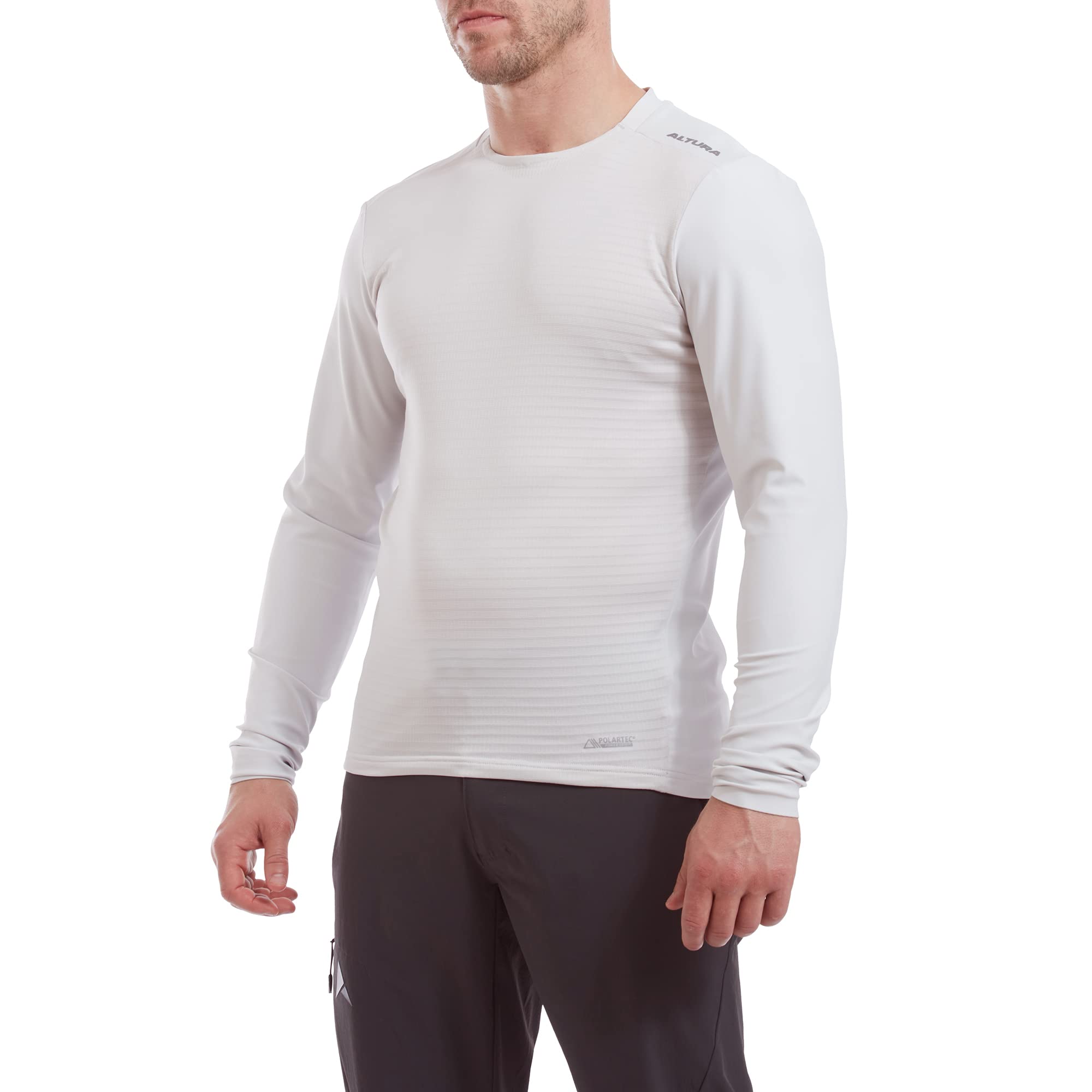 Altura Men's Esker DWR Long Sleeve Jersey, Grey, 2XL