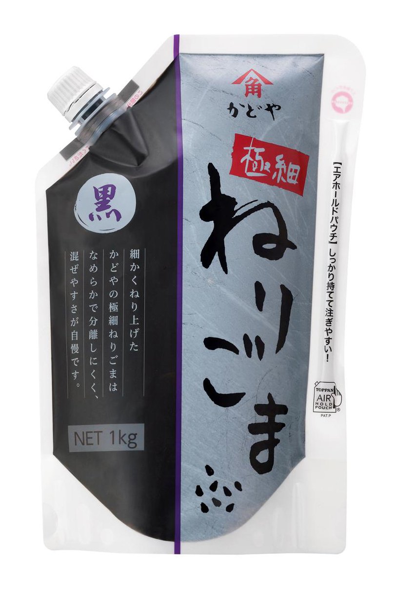 Amazon.co.jp: かどや製油 極細ねりごま(黒) 1kg : 食品・飲料・お酒