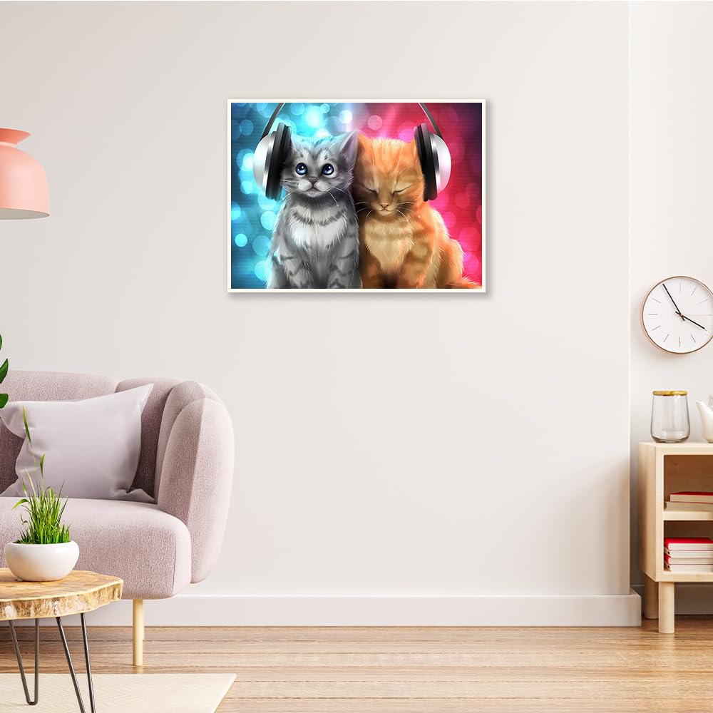 Diamond Painting Dessin Animé Animaux Girafe,Broderie Diamant Kit Complet,Peinture Diamant 5D