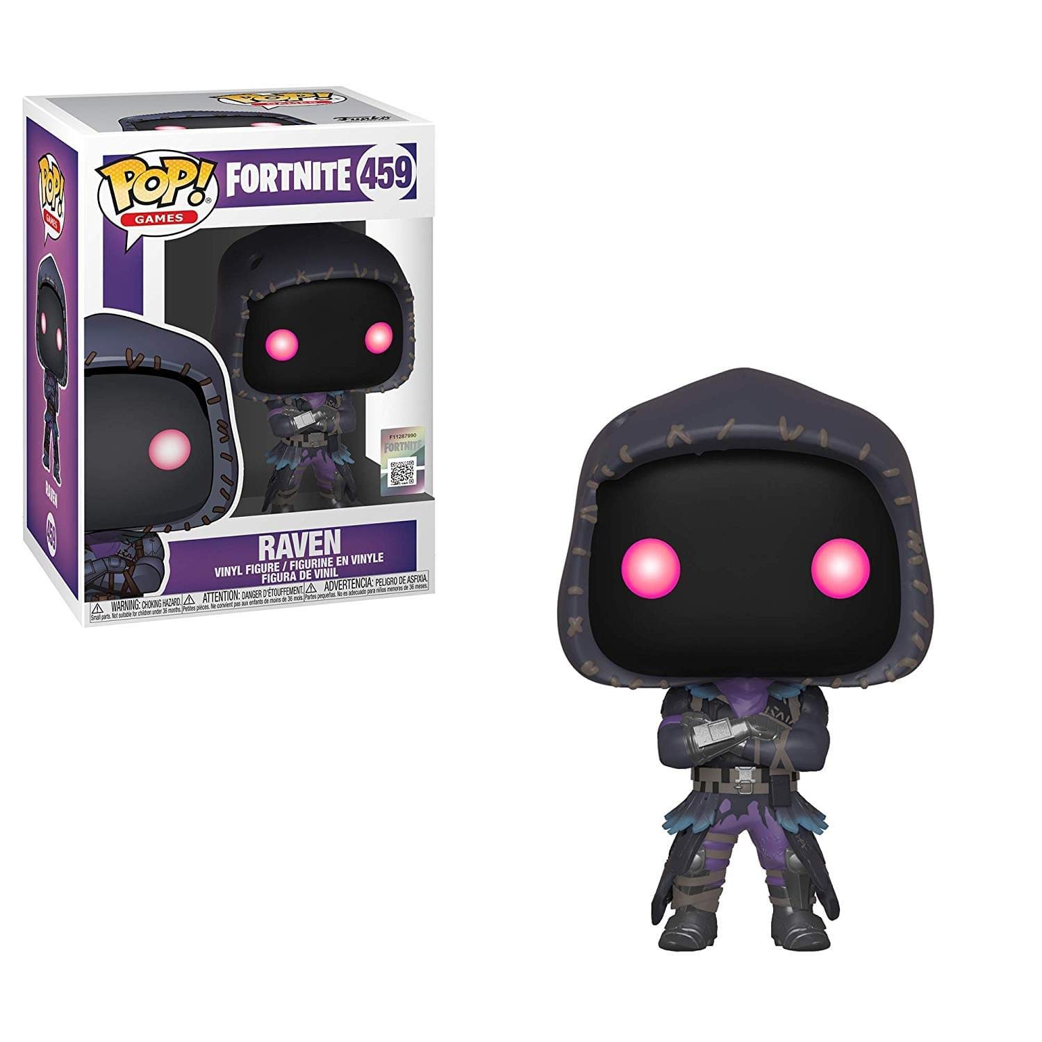 Funko Pop! Games: Fortnite - Raven Vinyl - Figurine en Vinyle à Collectionner - Idée de Cadeau - Produits Officiels - Jouets pour les Enfants et Adultes - Video Games Fans
