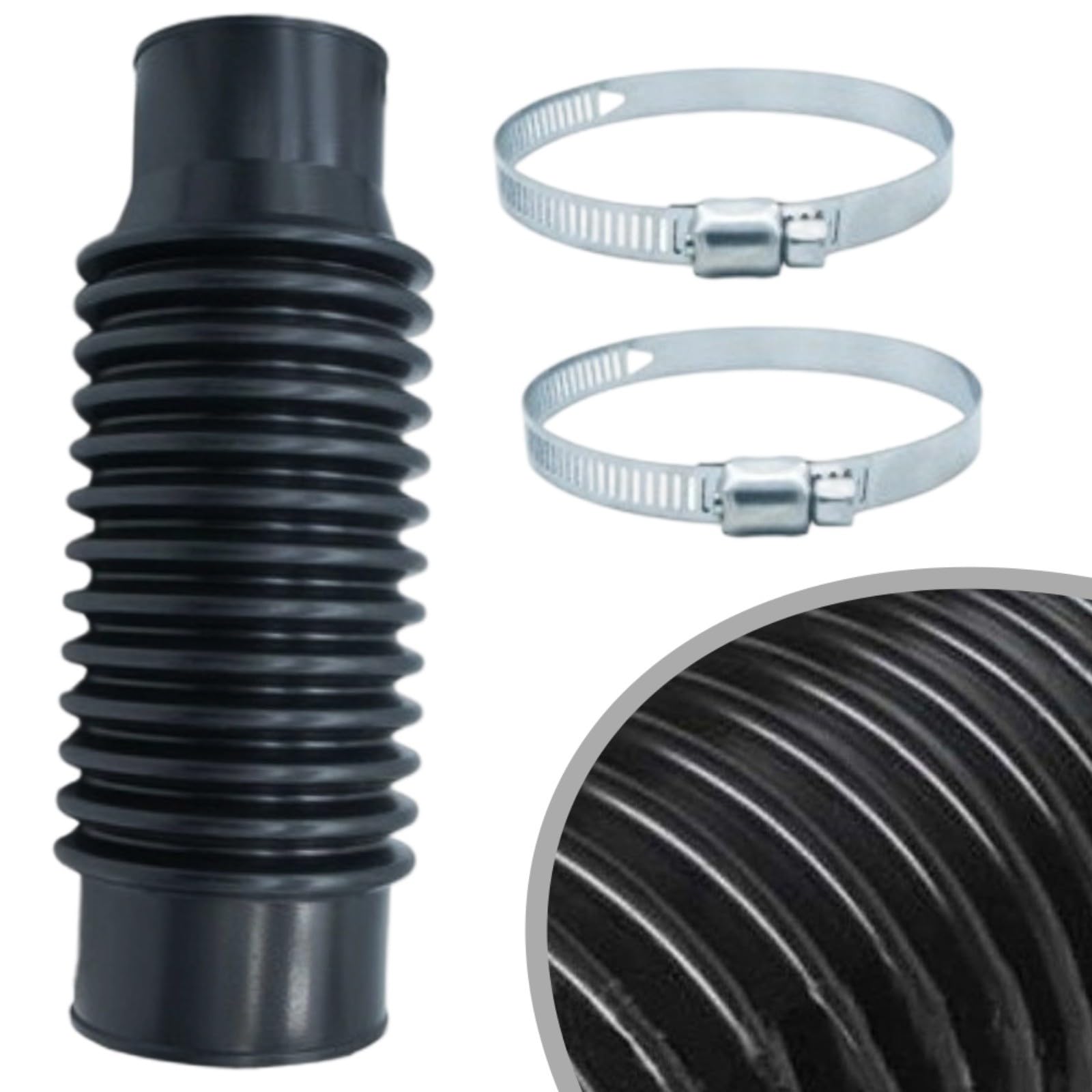 E164000080 Tubo de soplador flexible, para ECHO PB-580T PB-580H EB600RT, varita de extensión de 11.6 pulgadas, para mantenimiento del soplador de hojas (A)