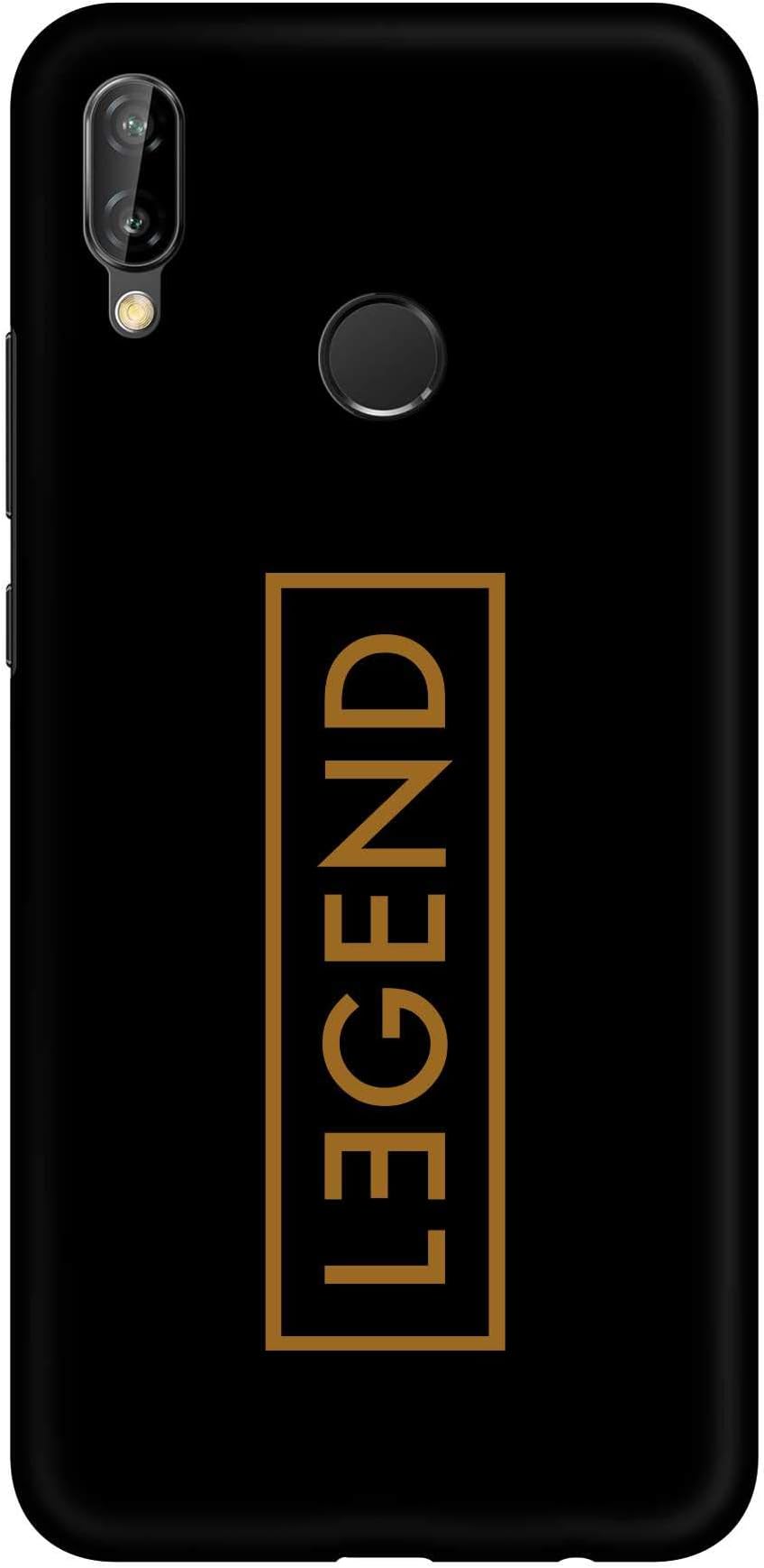 Stylizedd Case Compatible with Huawei Nova 3 Case Slim Snap Basic Series Customized Mobile Cover Hard PC Shield Matte Finish Print [Designed for Huawei Nova 3] - Legend