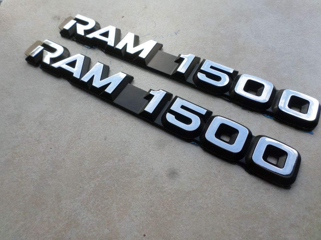 Dodge 97-02 New Ram 1500 Side Door Emblem 85501C Logo 5DV60PR4 Nameplate 55295310 Decal Set