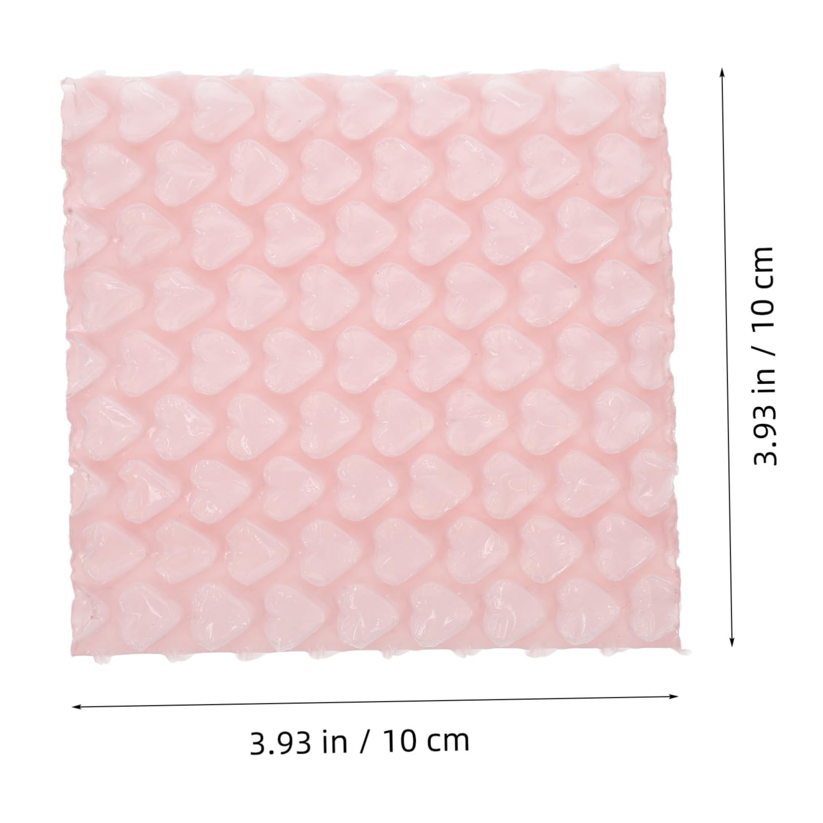POPETPOP Luftpolsterumschläge Rosa aus Kunststoff 50 Stück Herzförmige Schützende und Vielseitige Versandtaschen für Verpackung und Umzug