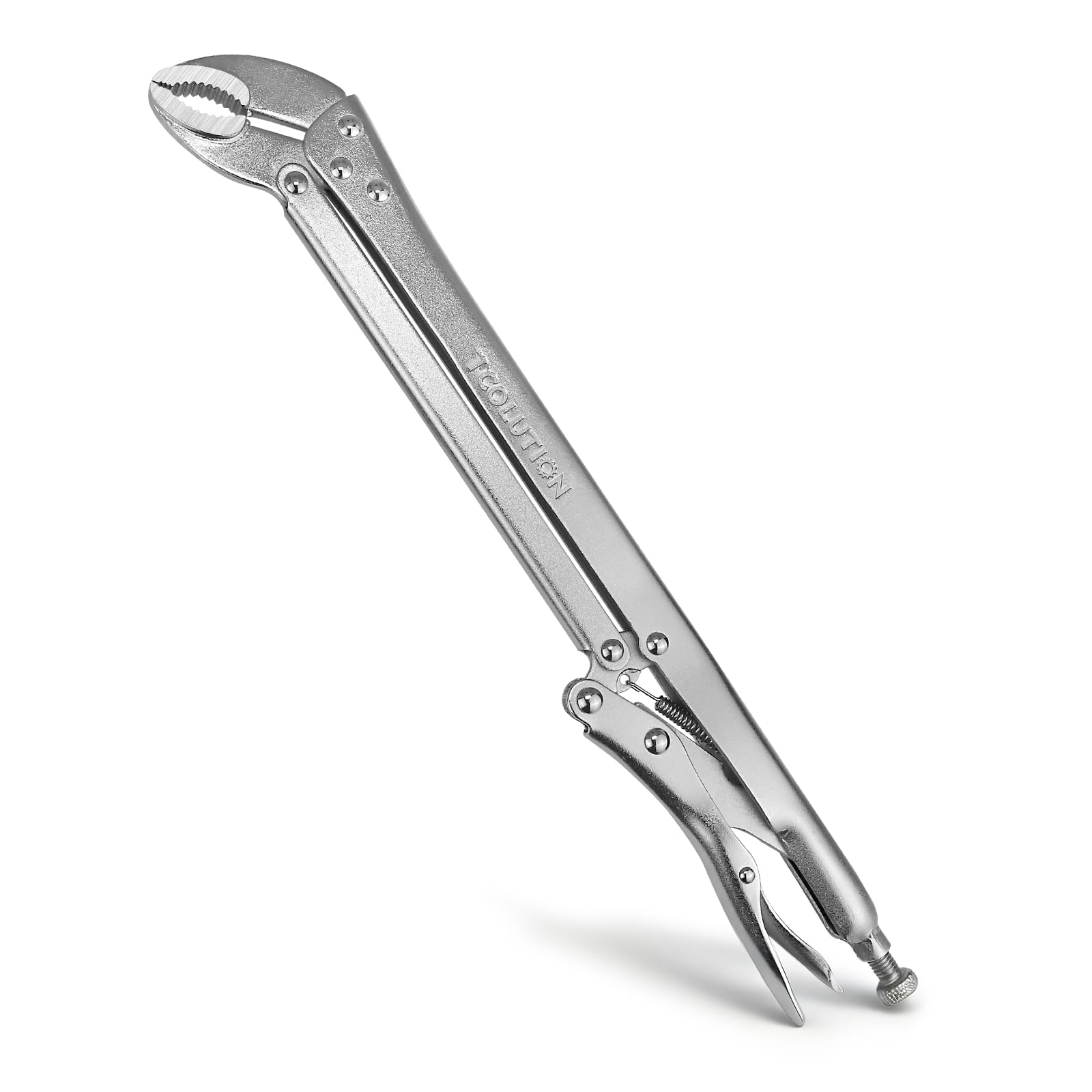 TOOLUTION 15" Long Reach Locking Pliers, Offset Vice Grips
