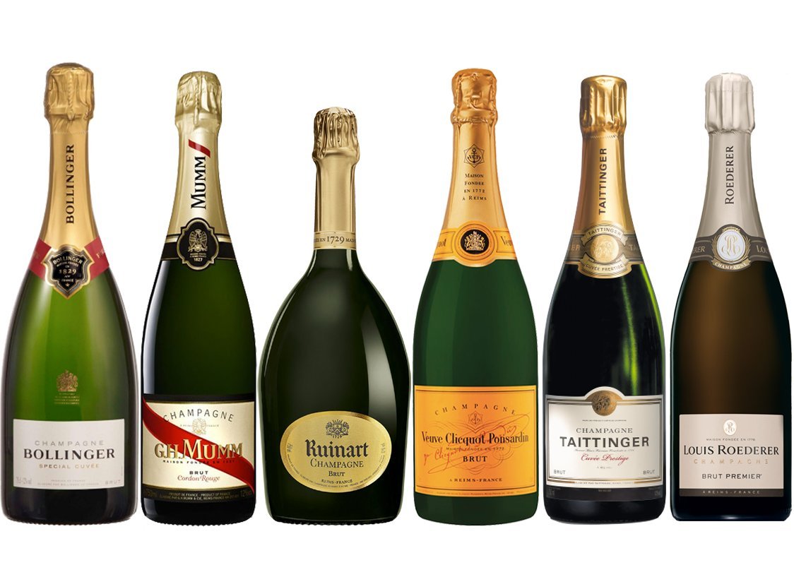 VINADDICT LOTE DE DESCUBRIMIENTO GRANDES MAISONS DE CHAMPAGNES - 6 BOTELLAS 750 mililitros