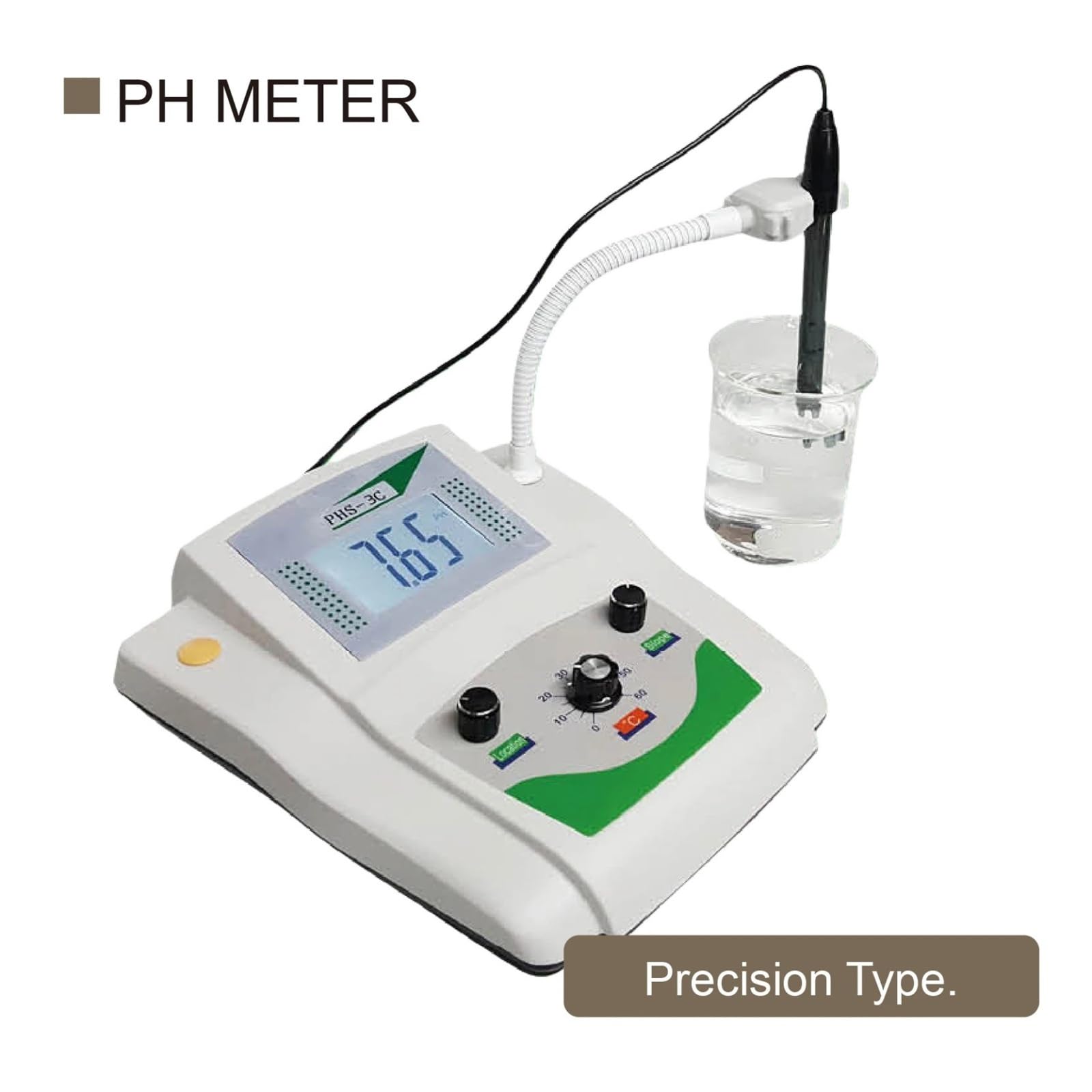 Ph Metre, Testeur numérique de qualité de l'eau, pH-mètre de laboratoire de bureau, pH-mètre de haute précision