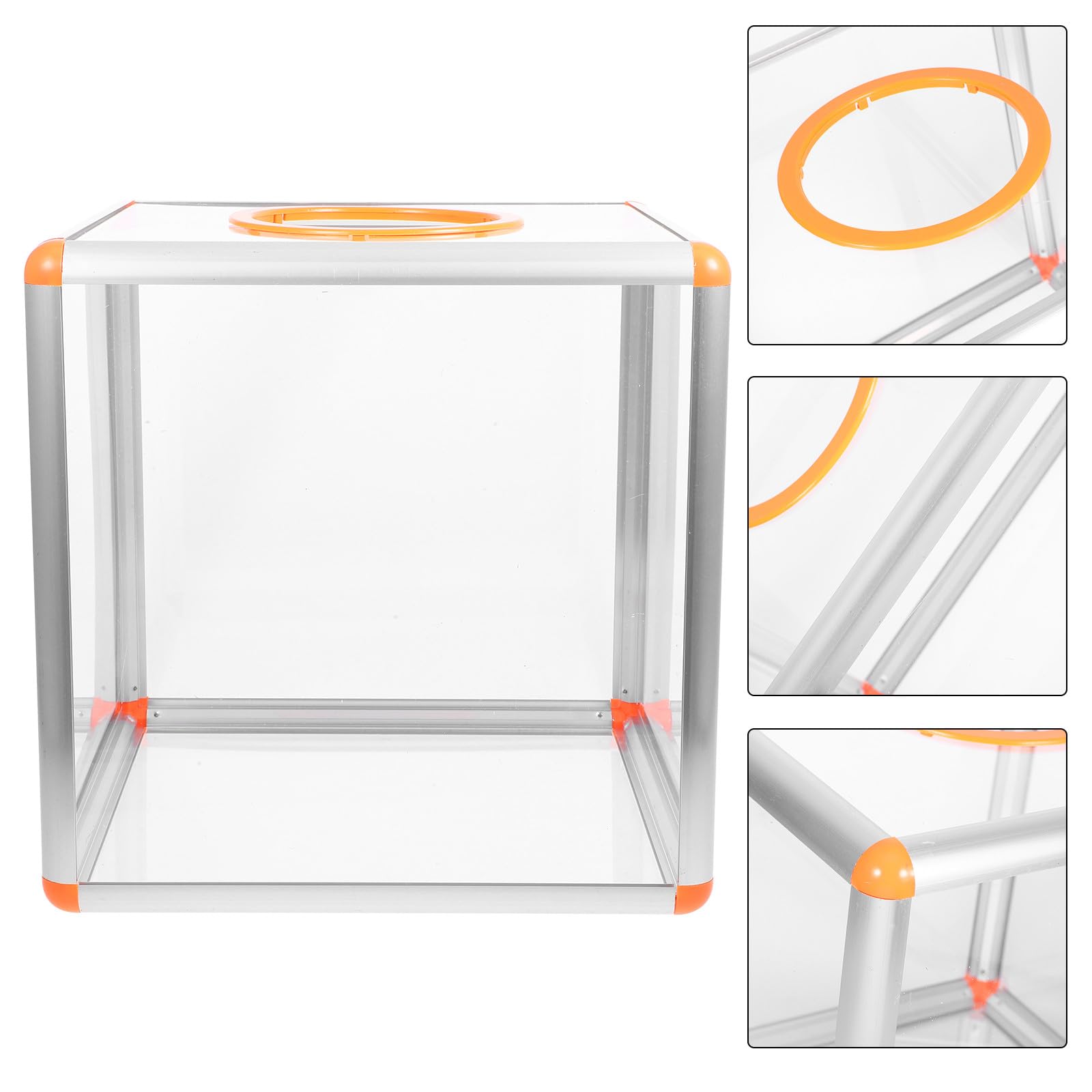 Transparente Losbox aus Acryl mit Großer Kapazität und Stabiler Multifunktionaler Party und Spielkiste für Glücksverlosungen und Tombola Einsätze
