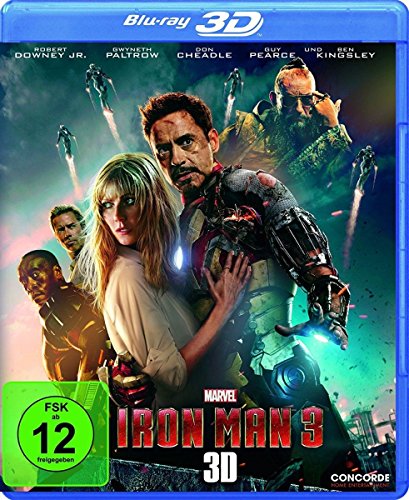 Iron Man 3 (inkl. 2D Version) [Alemania] [Blu ray]