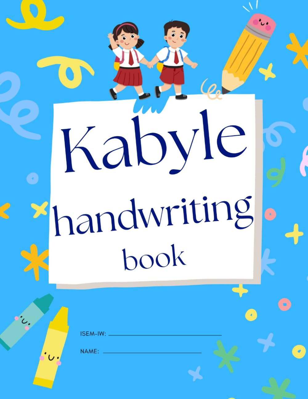 Kabyle Handwriting Book