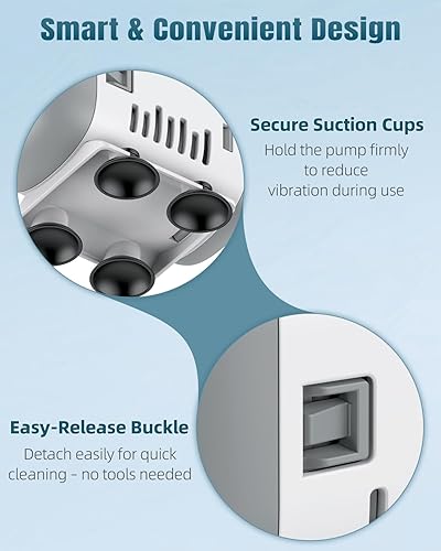 Miniatura 5 de Pawfly Bomba de fuente pequeña, bomba de agua sumergible de 130 GPH para fuente, mini bomba de agua de 8 W con elevación alta de 2.6 pies, bomba de