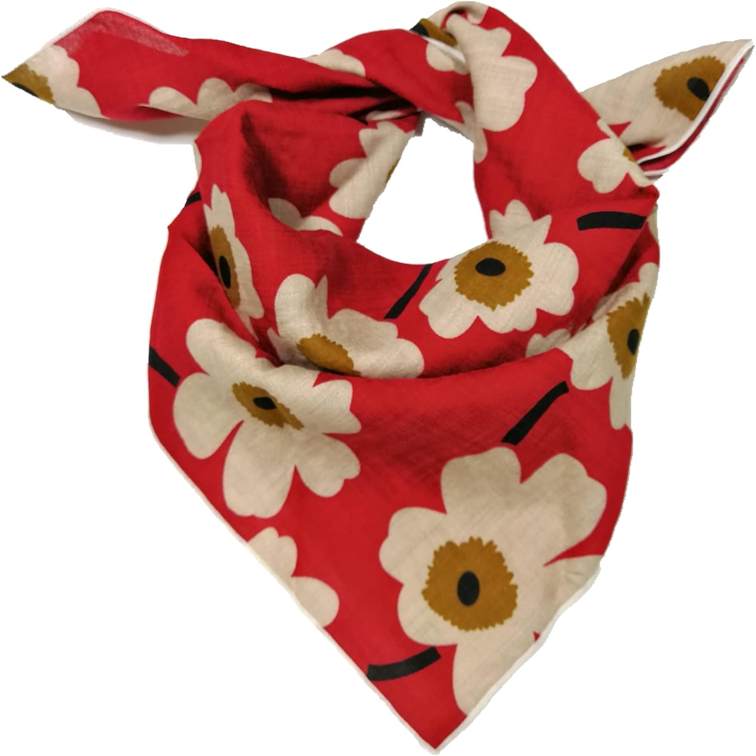 Shanlin Unisex Floral Cotton Bandanas 22x22 inch - Image 3