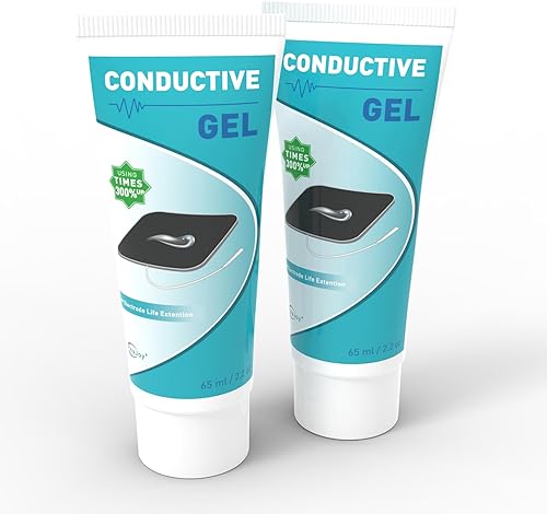 Gel conductor para almohadillas de unidad TENS, prolonga la vida útil de tus almohadillas de repuesto de electrodos para unidades TENSEMS,