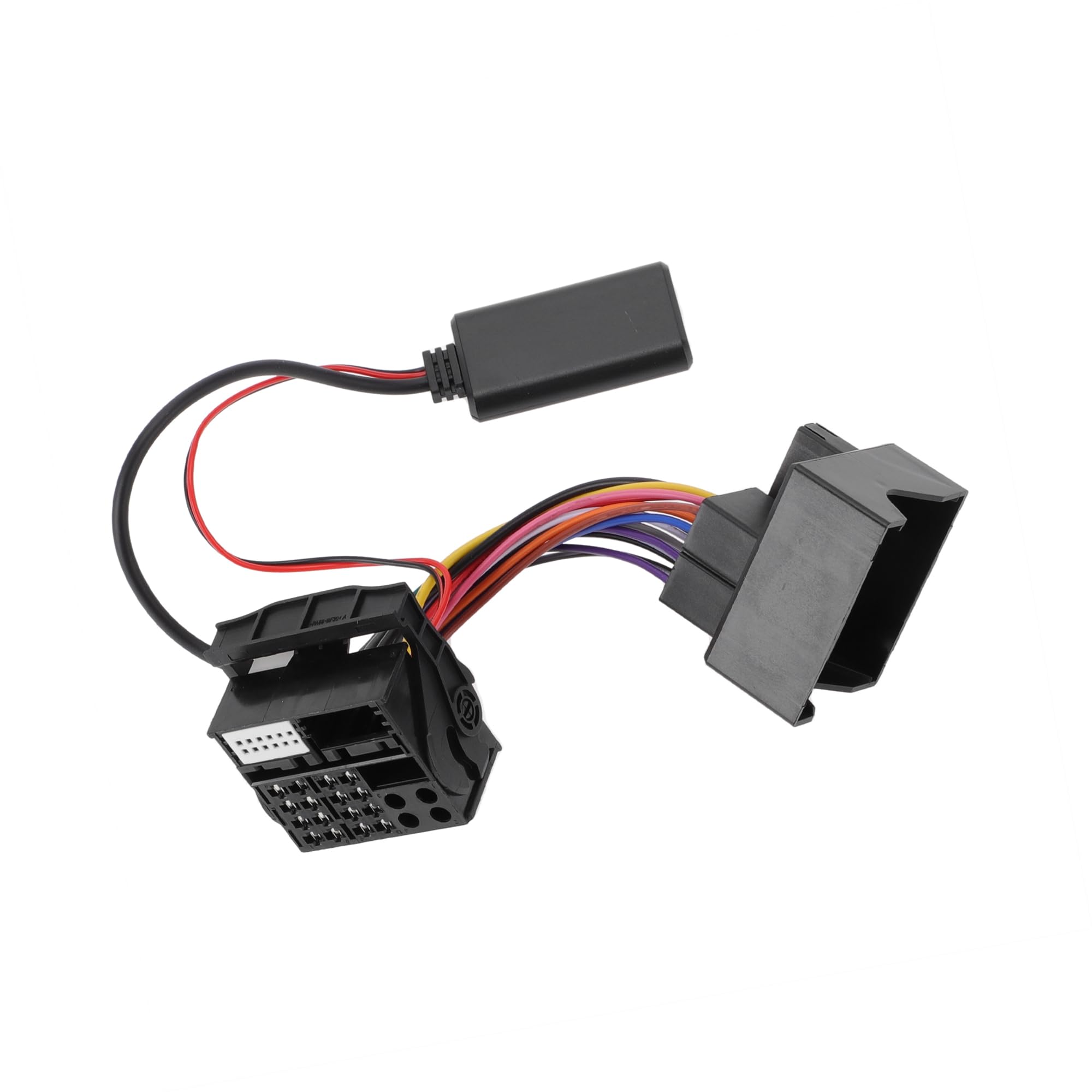 A ABSOPRO Cable Adaptador Arnés de Radio Estépara para Reo para Audi A4 B7 TTs TT A8 R8 A3 Adaptador de Bluetooth AUX Cable de Música Conveniente 11.5cm 1 Pcs Negro Reemplazo de artículo