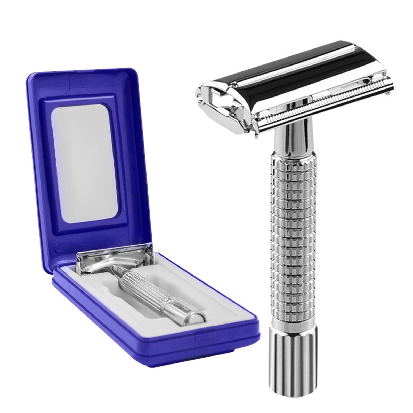 Double Edge Safety Razor for Unisex, Women & Men's - Fits All Double Edge Razor Holders, Comes in a Delicate Box