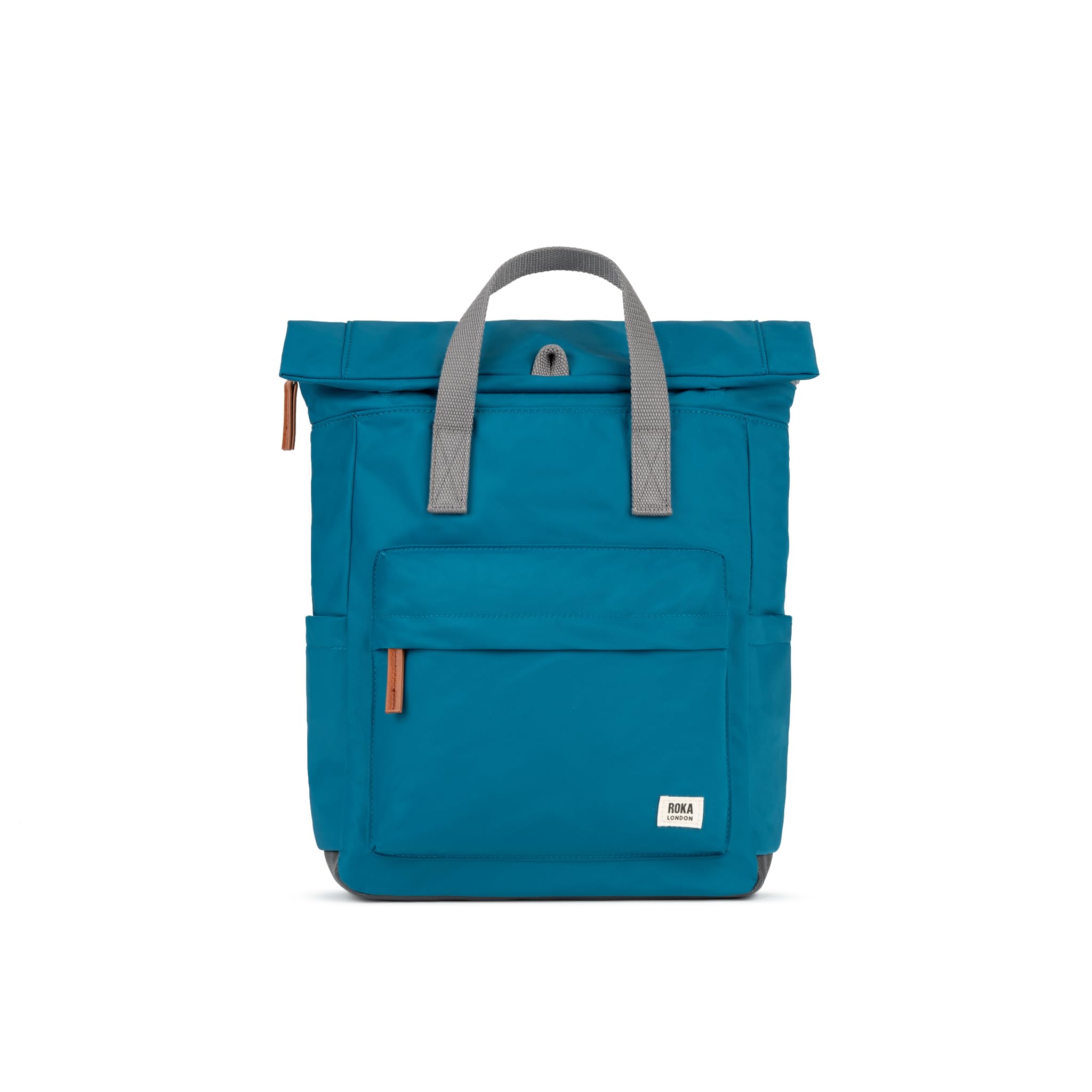 ROKA London Canfield B Medium Sustainable Nylon Backpack (Sapphire)
