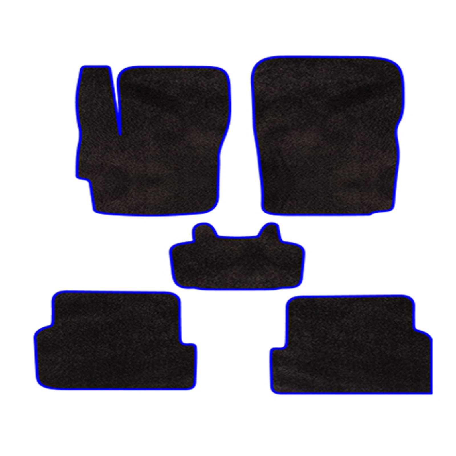 Tapis de sol Mazda 3 anti-saleté - Coussinet de protection flanelle 5 pièces