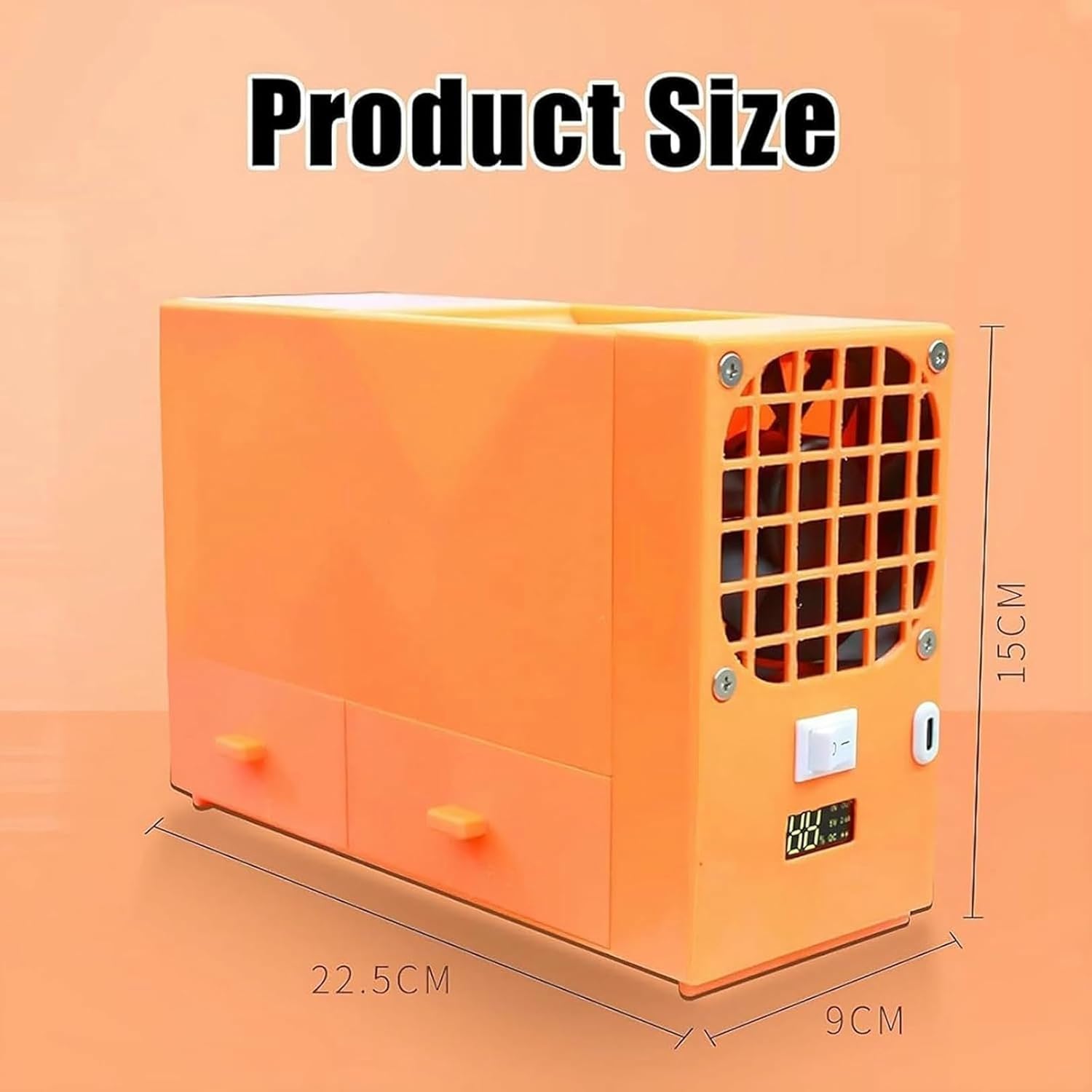 Bird Feed Blown Shell Splitter, Electric Grain Separator with Digital Display LED Indicator and Double Drawer, Highly Efficient Interception of Tiny Particles