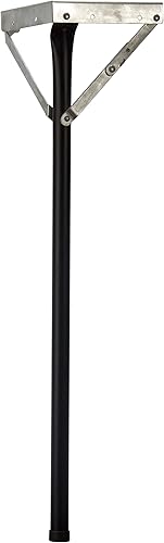 Waddell 29 pulgadas H plegable pata de mesa de metal