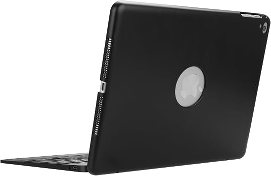 PC Keyboard Case for iPad 9.7 2018 6th Gen / iPad 9.7 2017 5th Gen / iPad Air Bluetooth Keyboard Case PC Cover, Converts into a Macbook, Supports Japanese Input Black