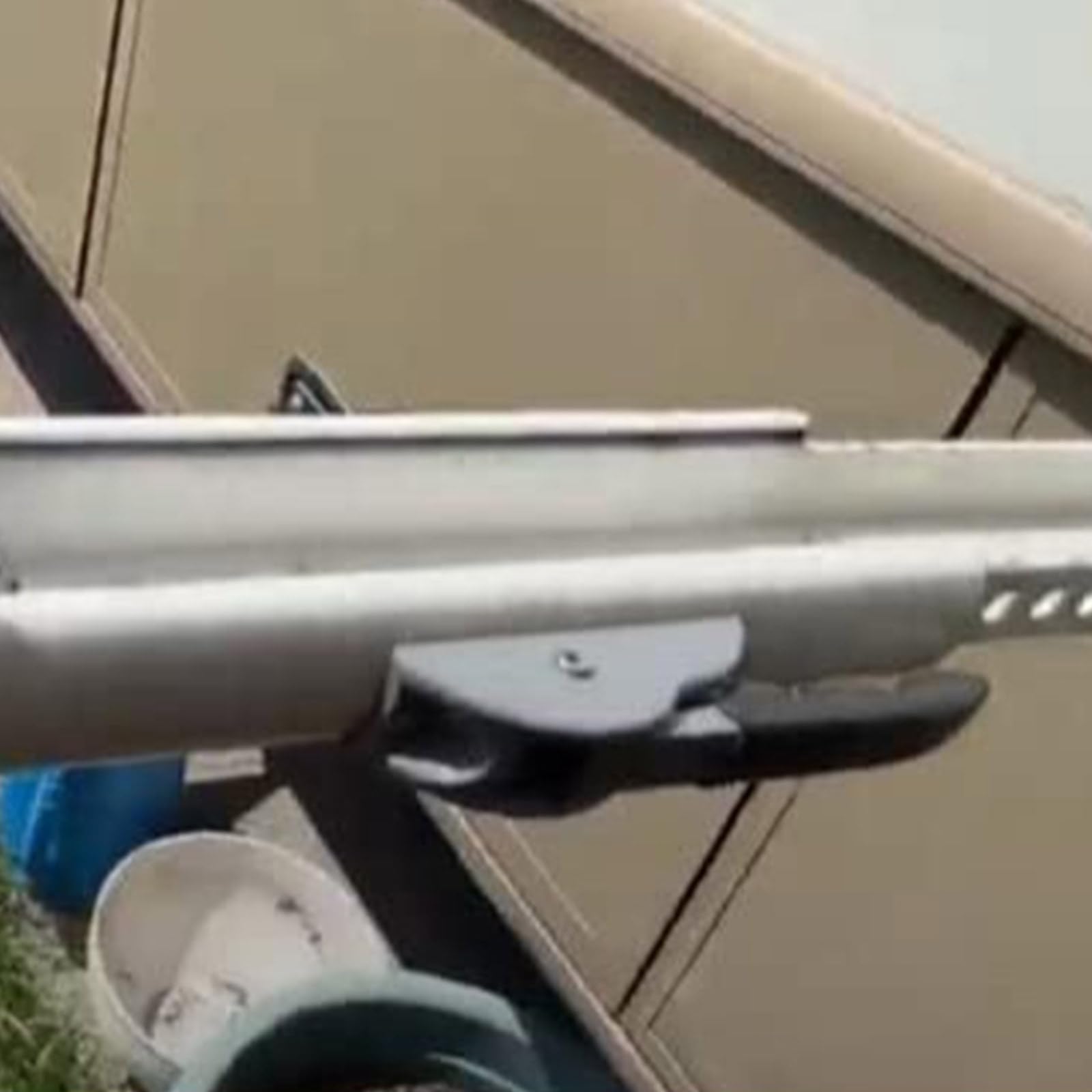 Reemplazo permanente de la manija de elevación de la sombra, juego de 2 unidades, construcción de metal fuerte, resistente a la oxidación, plan ergonómico para el exterior, cambio de la