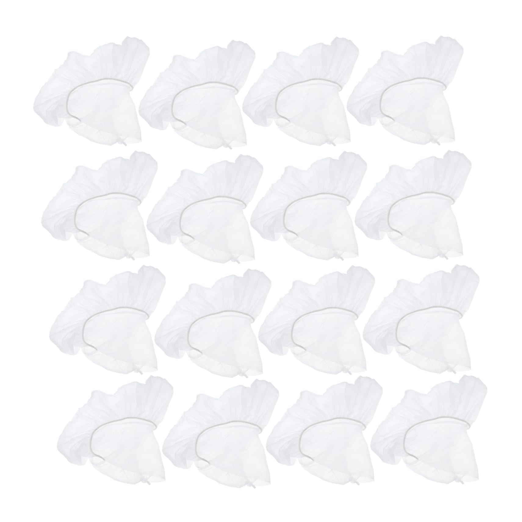 SHERCHPRY 50pcs Disposable Shaped Massage Table Headrest Covers Non Woven Elastic Fitted Pillowcase for Spa and Beauty Salon Use Breathable and Secure Chair Accessories