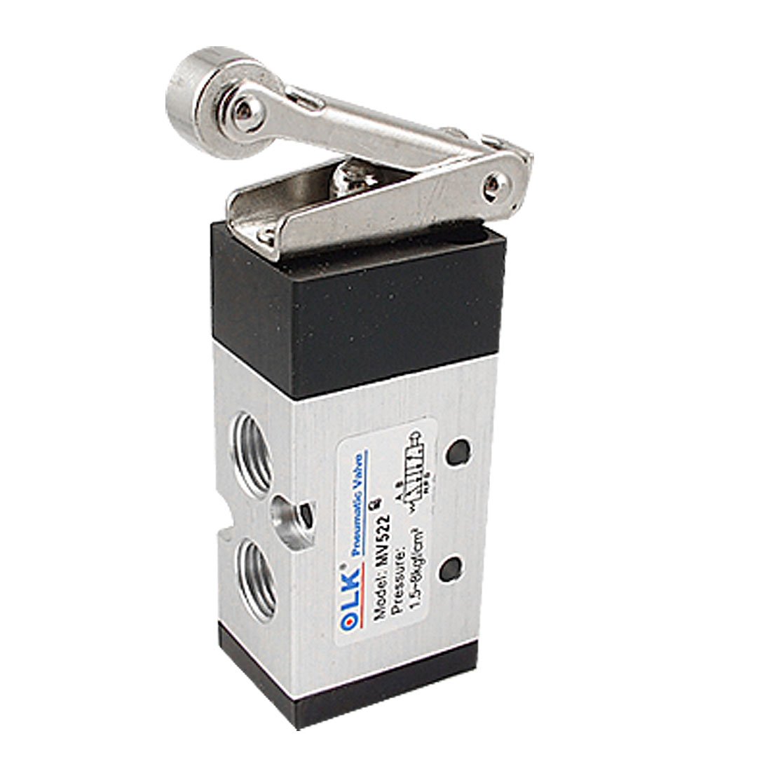 Vanne mécanique à galet MV522R améliorant la commutation pneumatique 5 voies