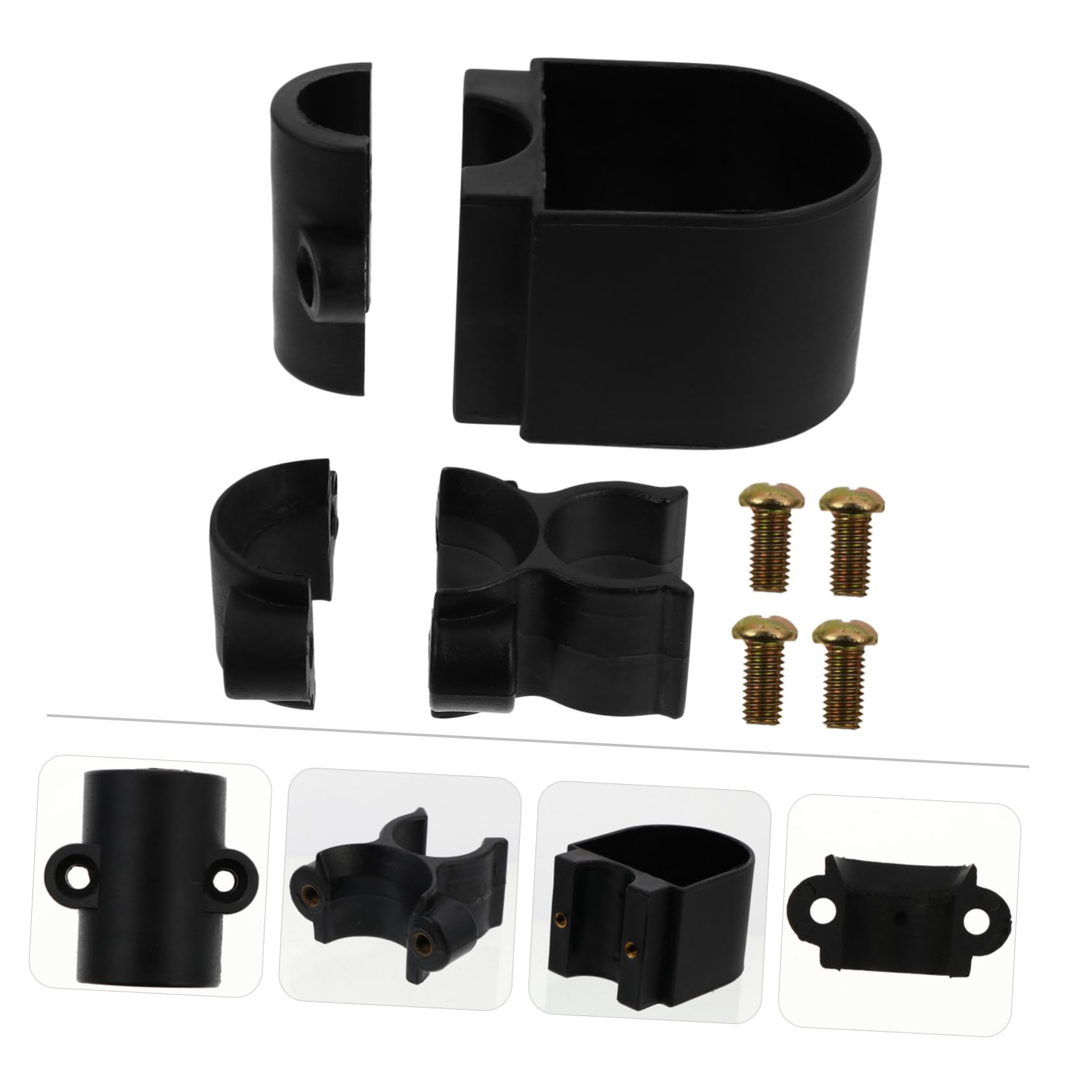 Housoutil 3sets Porta Per Deambulatore e Sedia Rotelle Di Accessori Resistente e Facile Da Installare Adatto Bastoni Di Diverse Forme e Materiale Di Alta Qualità e Macchia