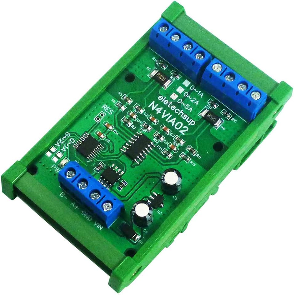 3 in 1 RS485 Modbus RTU Current & Voltage Meters Board 0-30V Voltage Signal Measurement 2A Current Collection Module