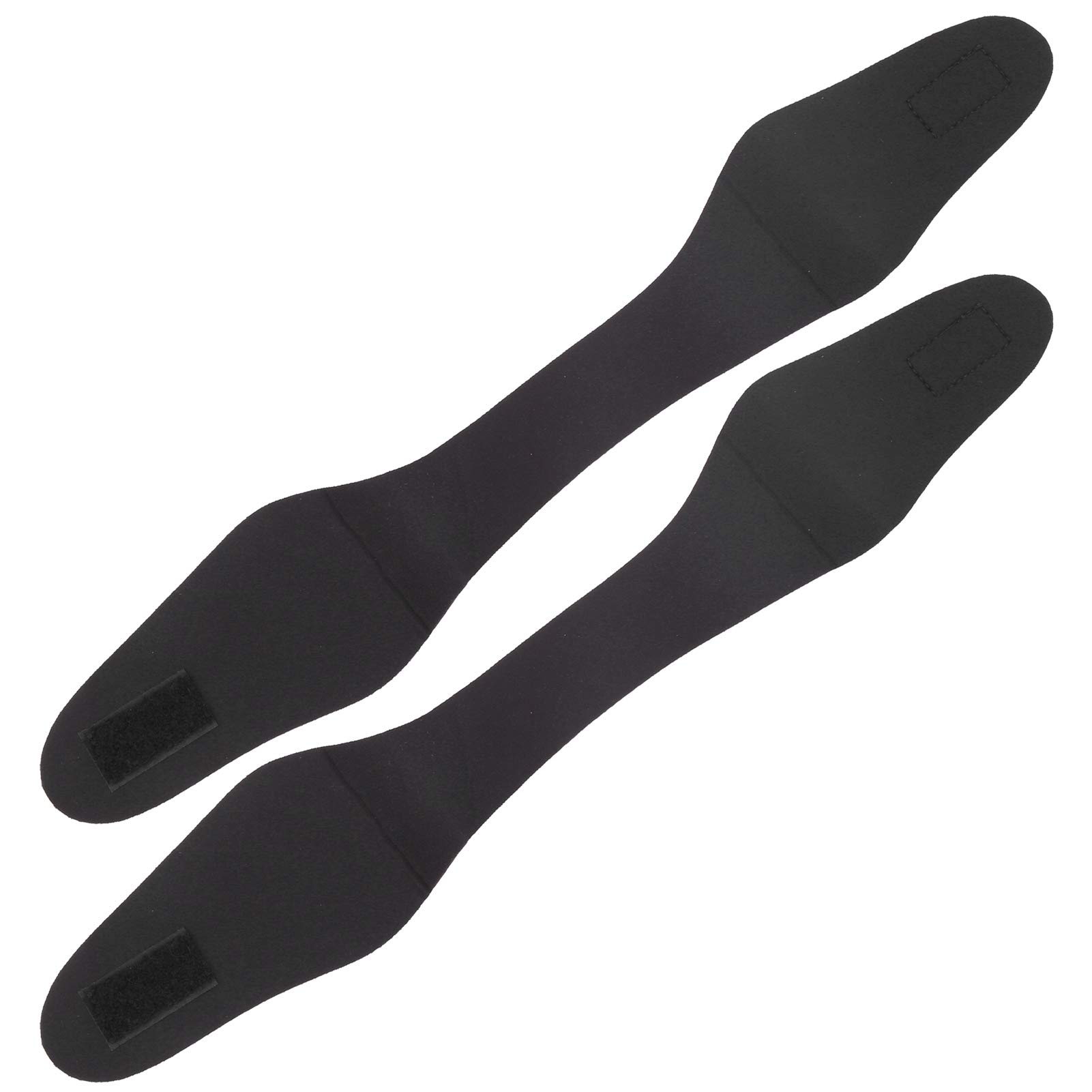 2PCS Pływające Opaska na głowę Neopren Płyta Uszu Wodoodporna Opaska na głowę Przenośna Wodoodporna Opaska na Sporty Jogi Pływackiej, Regulowany Elastyczny Hak i Pętla (BLACK)
