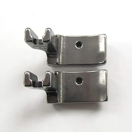 Generic KUNPENG - Left Piping Presser Foot #P69L fit for Brother JUKI CONSEW Singer Single Needle (2PCS) (1/4)