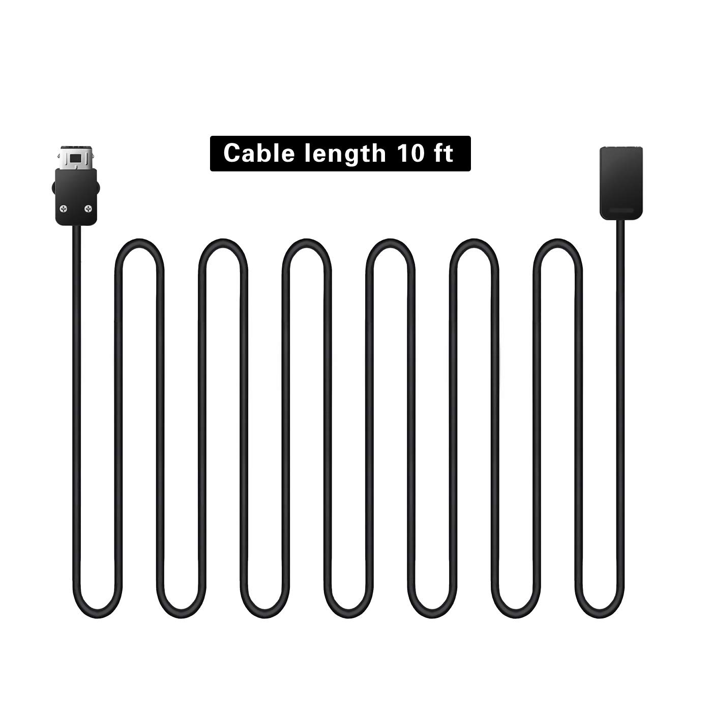 Fashioneey SNES Classic Controller Extension Cable, Classic Extension Cable -3M / 10ft (2-PACK) Compatible for Nintendo SNES Classic Edition Controller-2017 and Mini NES Classic Edition-2016