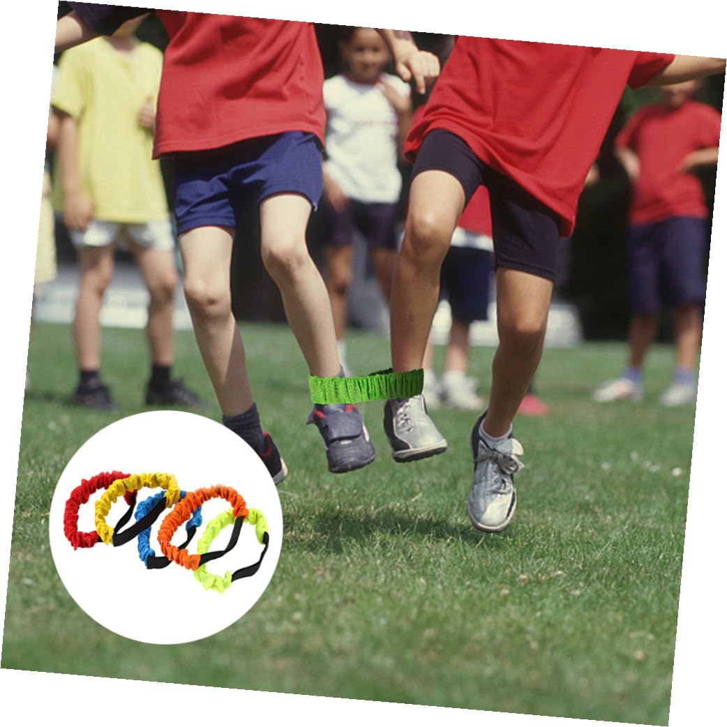 SUPVOX Cinghia Cintura Corsa A Tre Gambe Cravatta Di Corda Razze Bande Elastiche Fascia Elastica Oggetti Di Scena Di Giochi Creativi Puntelli Di Interazione