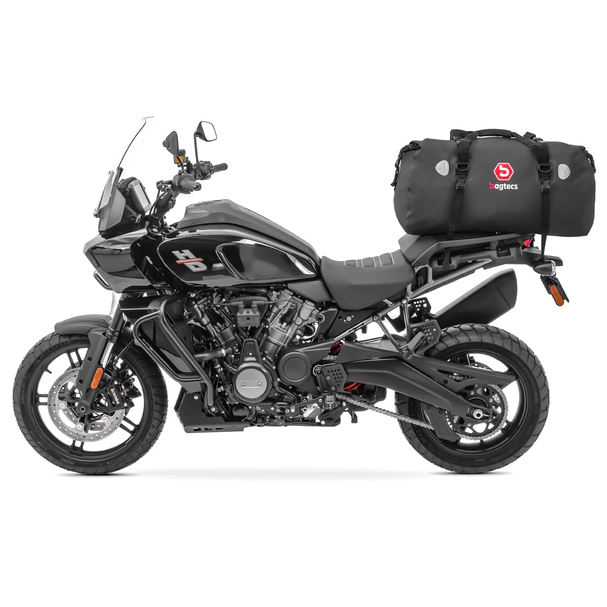 Sacoche de Selle Moto arrière Bagtecs XF80 Dry Bag Etanche Volume 80l