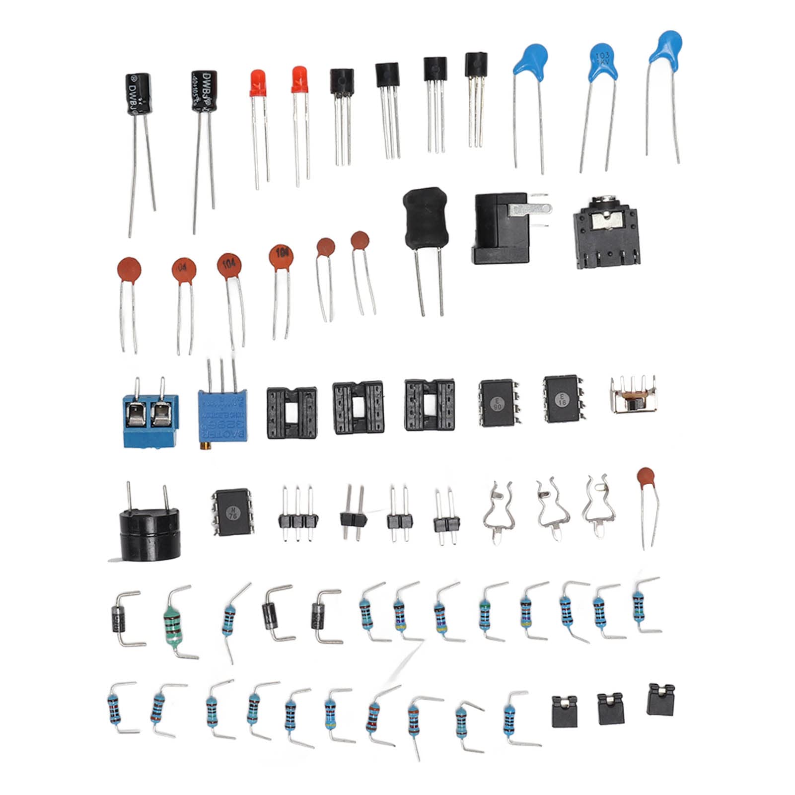 Cocoarm Zestaw do Samodzielnego Montażu Licznika Geigera, Niezmontowany Detektor Promieniowania Jądrowego Moduł USB 380 V do 550 V Płyta Elektroniczna z Sygnałem Dźwiękowym i świetlnym Obsługa