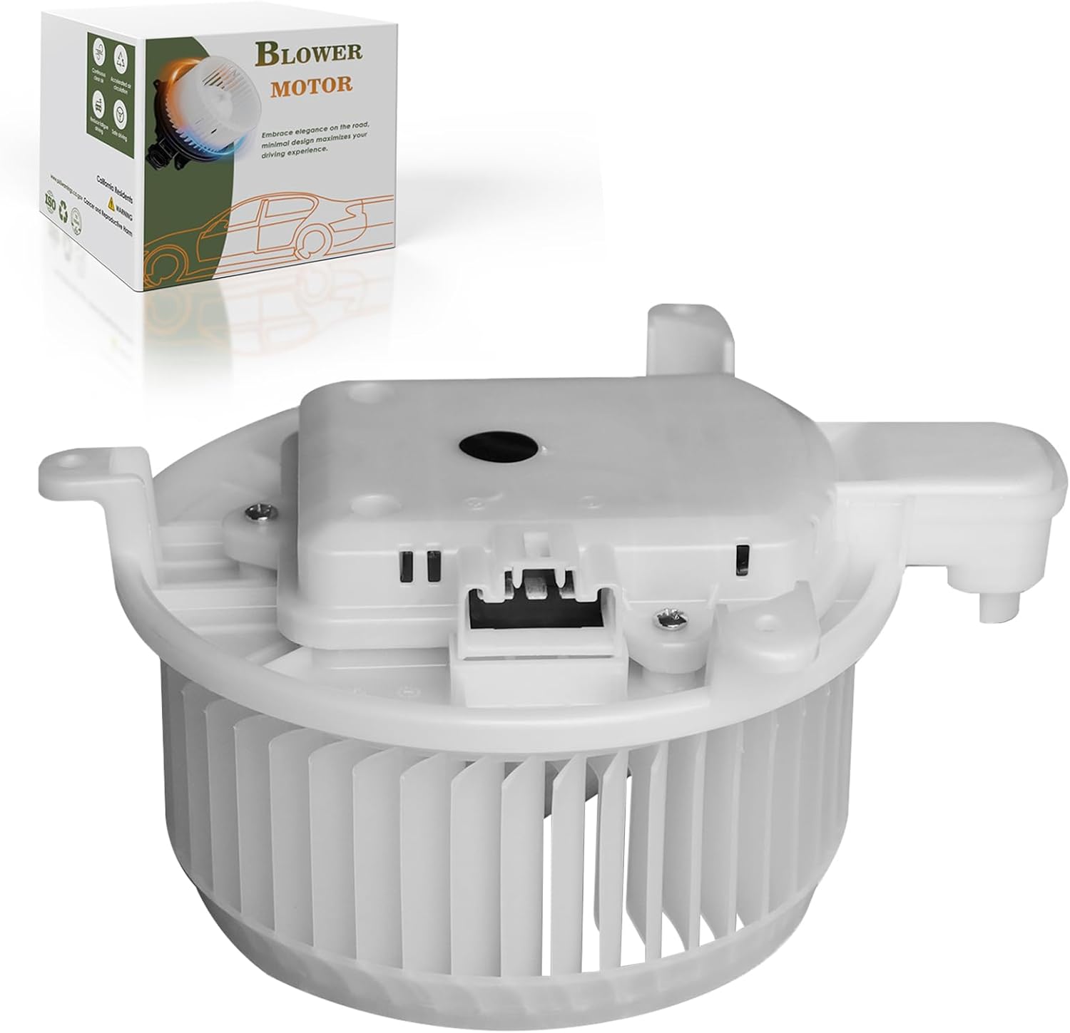 Brushless AC Heater Blower Motor - Compatible with Lexus Vehicles - GS350/GS450h 2007-2011, is F 2008-2014, ES350, IS250, IS350-700299, Front