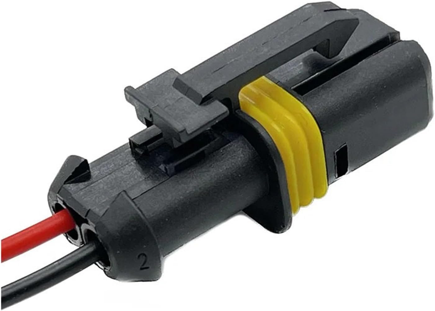 2 Pin Auto EFI Motor Start Relay Plug Wiring Harness Car Waterproof Female Connector 182860000 QG001(10 Pcs)