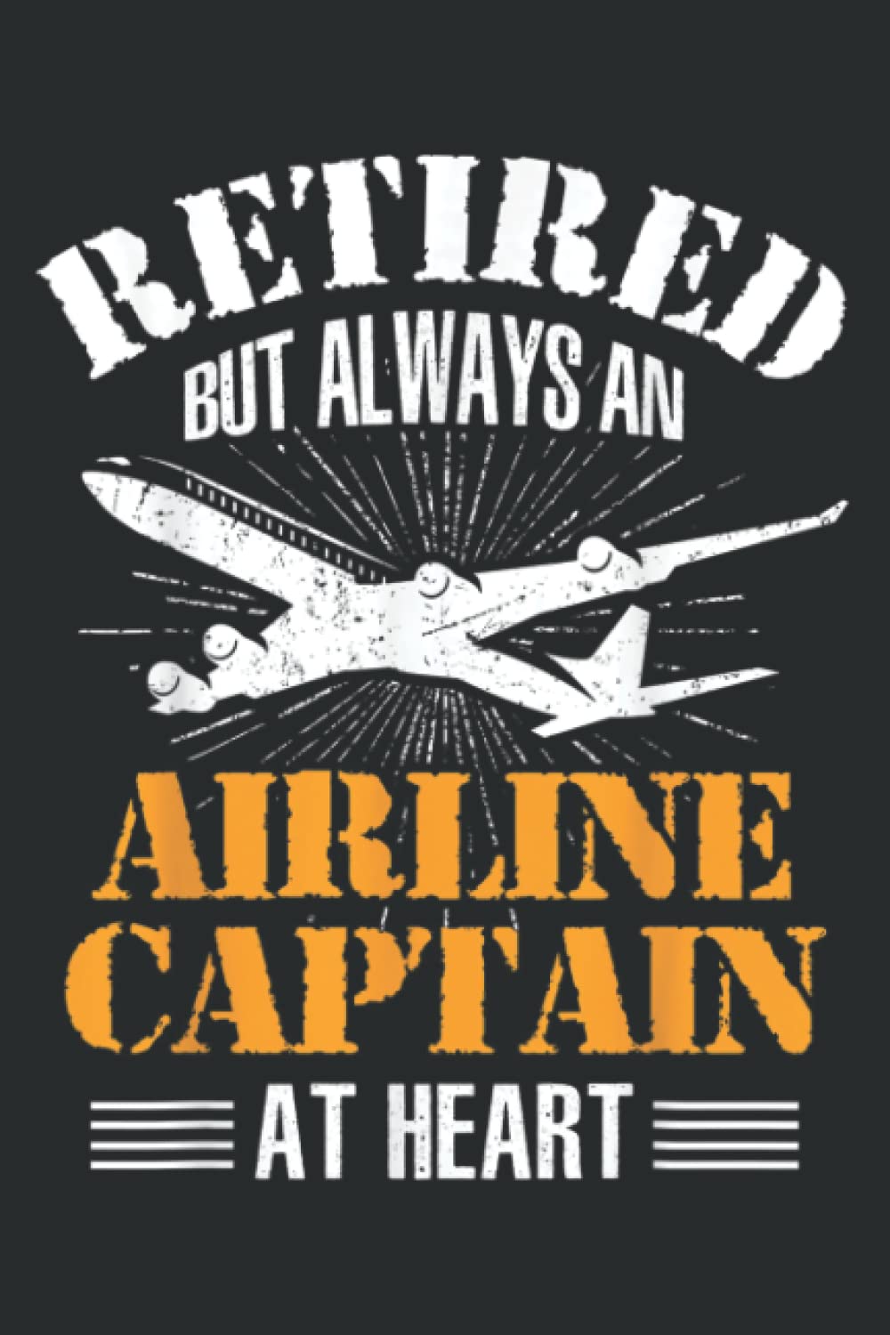Retired Airline Captain Pilot Retirement Gifts: Lined Journal & Diary for Writing & Notes for Girls and Women, Memo Diary Subject Notebooks Planner, 6"x9"