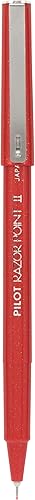 Miniatura 3 de Pilot pluma de punta permeable ultrafina, 12 unidades, Rojo
