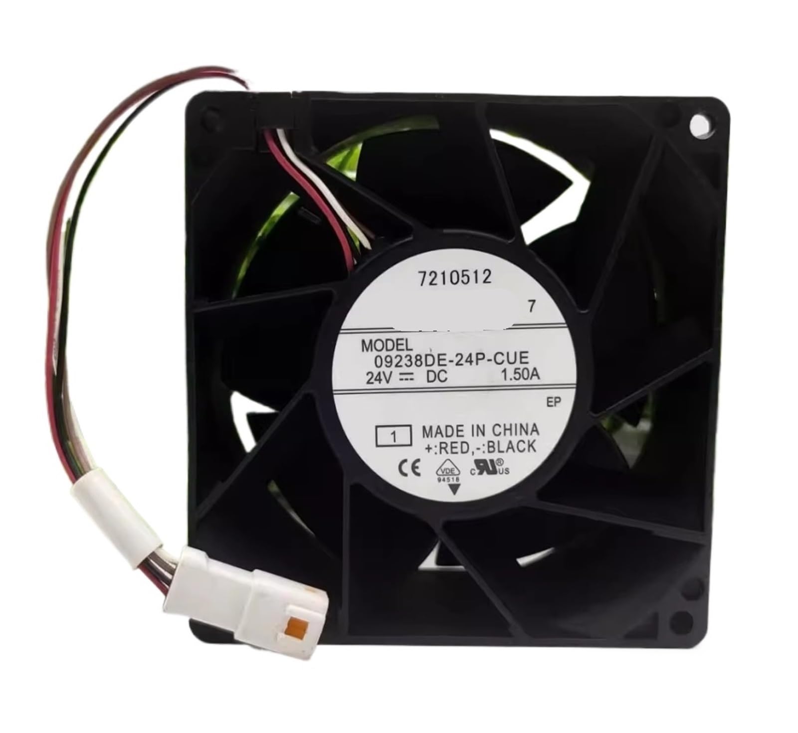 PEQYUACTE 09238DE-24P-CUE 24V 1.50A 9CM 90 * 90 * 38MM 4-Wire Cooling Fan
