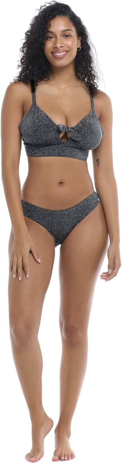 Body Glove Women's Standard Olivia D, Dd, E, F Cup Bikini Top Swimsuit with Adjustable Tie Back