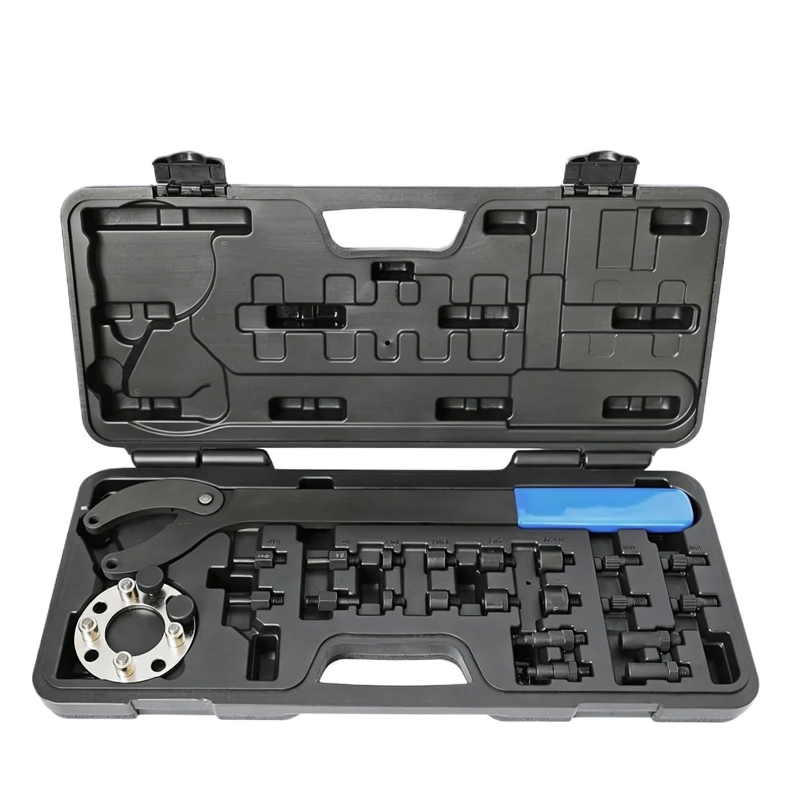 Kit Attrezzo Messa In Fase Kit Di Attrezzi Per La Sostituzione Della Cinghia Di Distribuzione, Con Blocco Motore E Carrelli Compatibile Con Per Caddy 2016 T10172