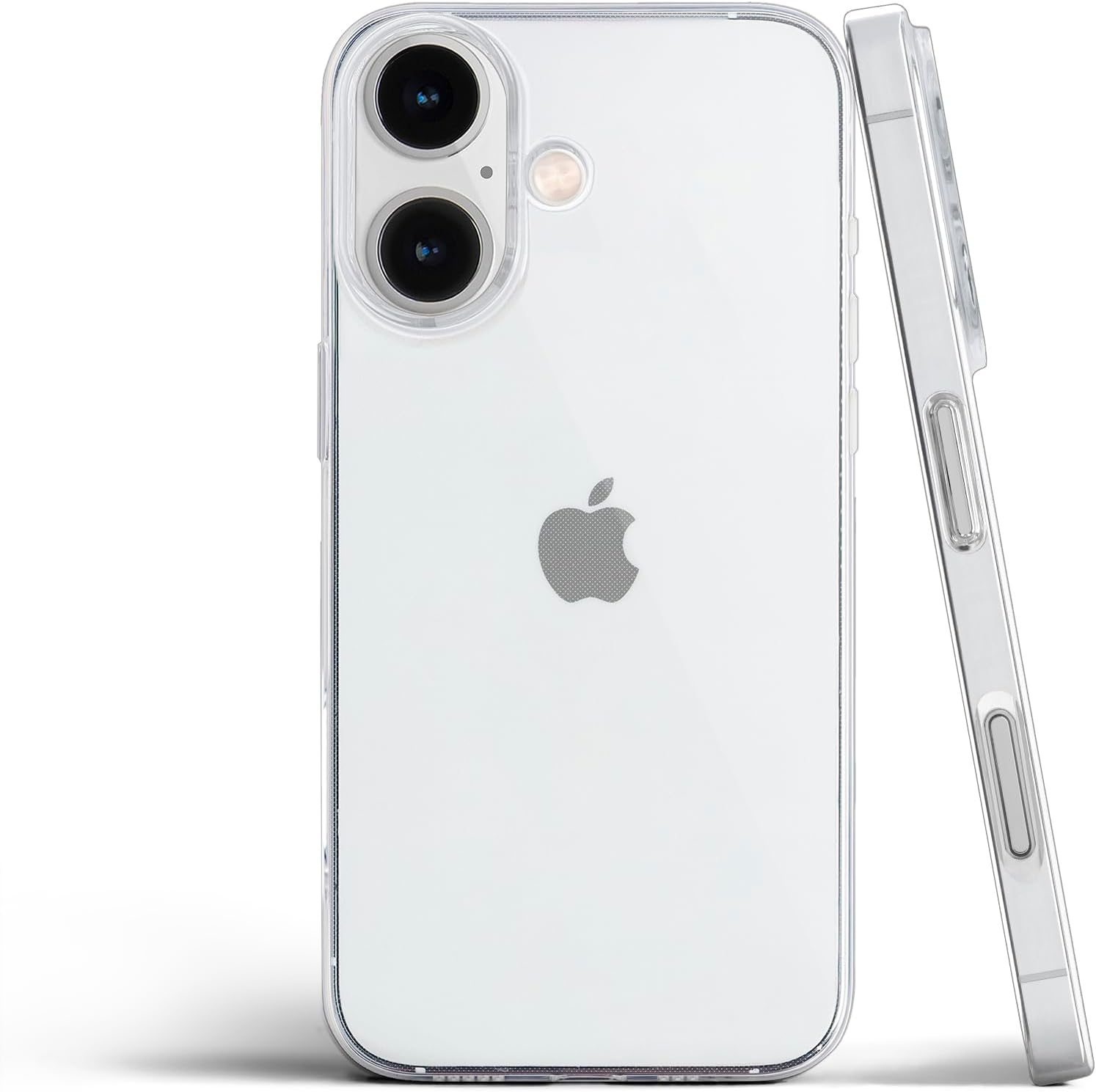 totallee Clear iPhone 16 Case, Thin Cover Ultra Slim Minimal - for Apple iPhone 16 (2024) (Transparent)