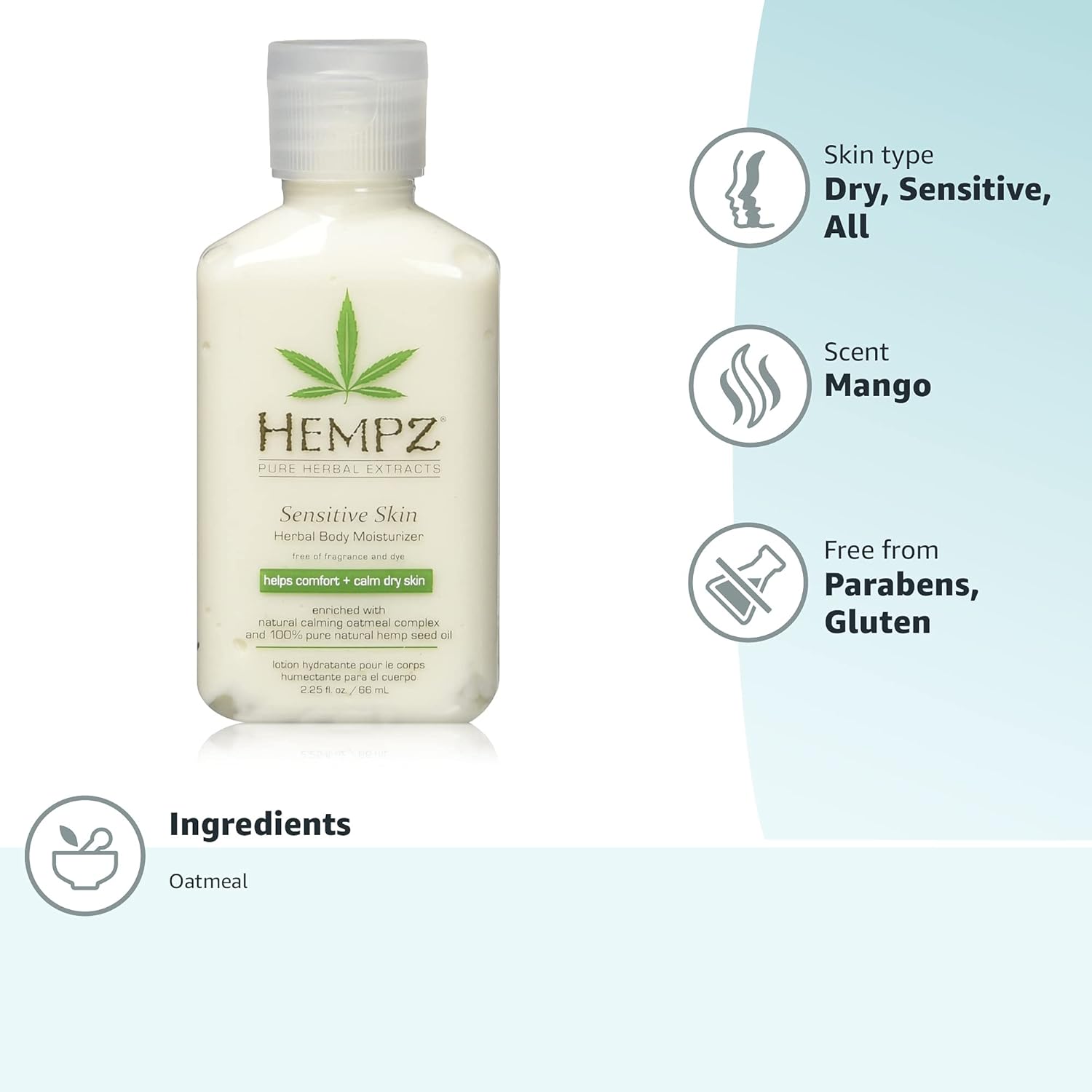Hempz Sensitive Skin Herbal Moisturizer Photo