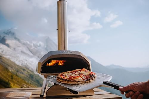 Miniatura 5 de ooni Pala de Pizza Perforada de 12" – Pala de Pizza de Metal de Aluminio de 12 Pulgadas, Pala Espátula de Pizza, Pala Ligera para Voltear Pizza con